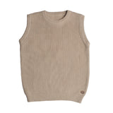 Girls Oatmeal Vest