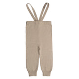 Oatmeal Knitted Baby Romper