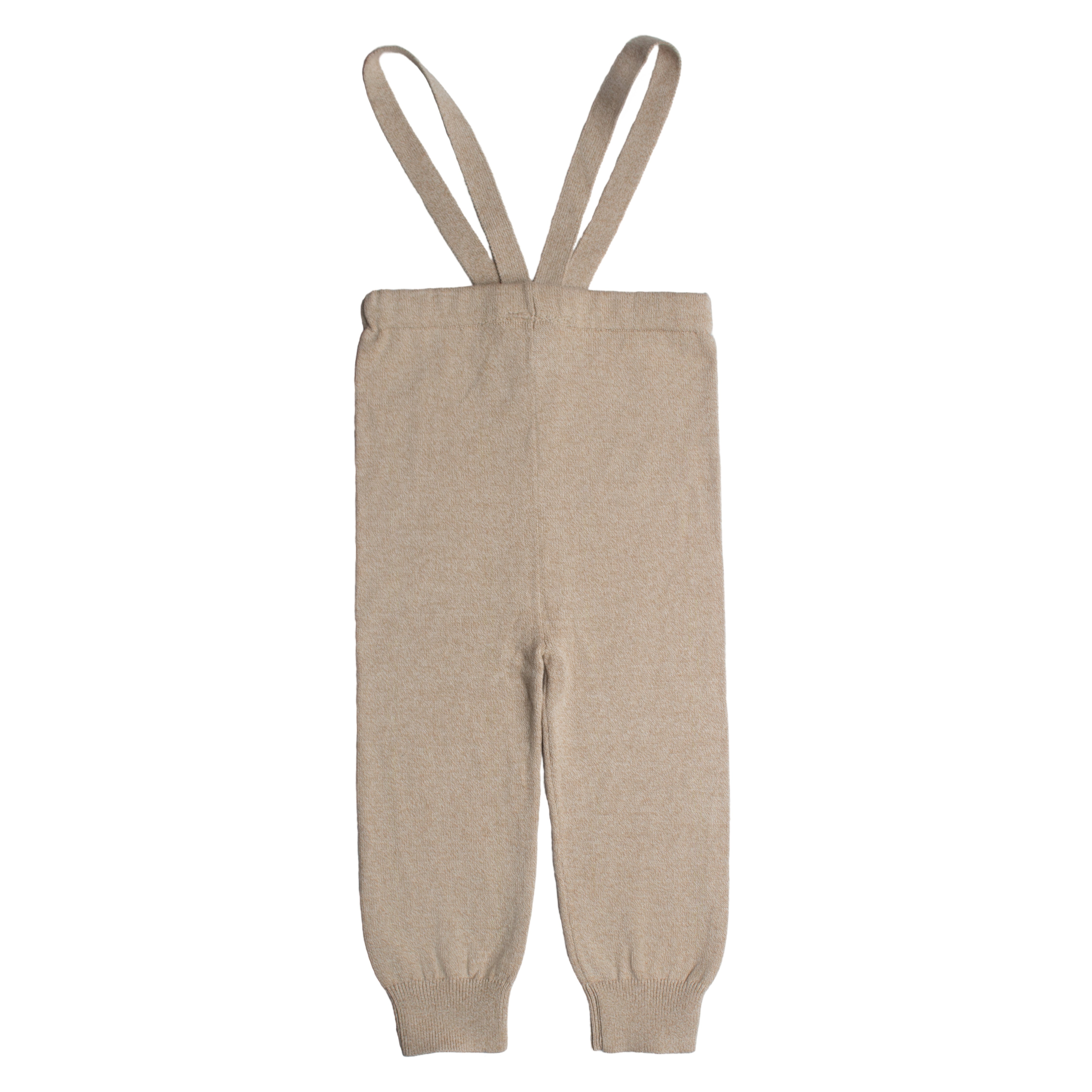 Oatmeal Knitted Baby Romper